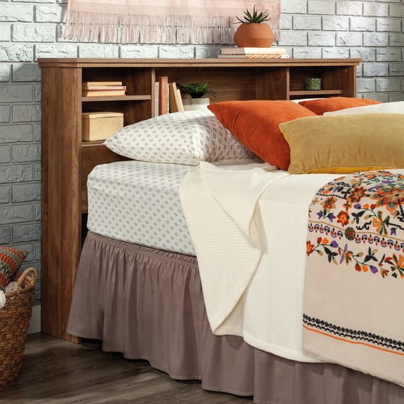Sauder River Ranch Full/Queen Headboard in Sindoori Mango, Sindoori Mango Finish