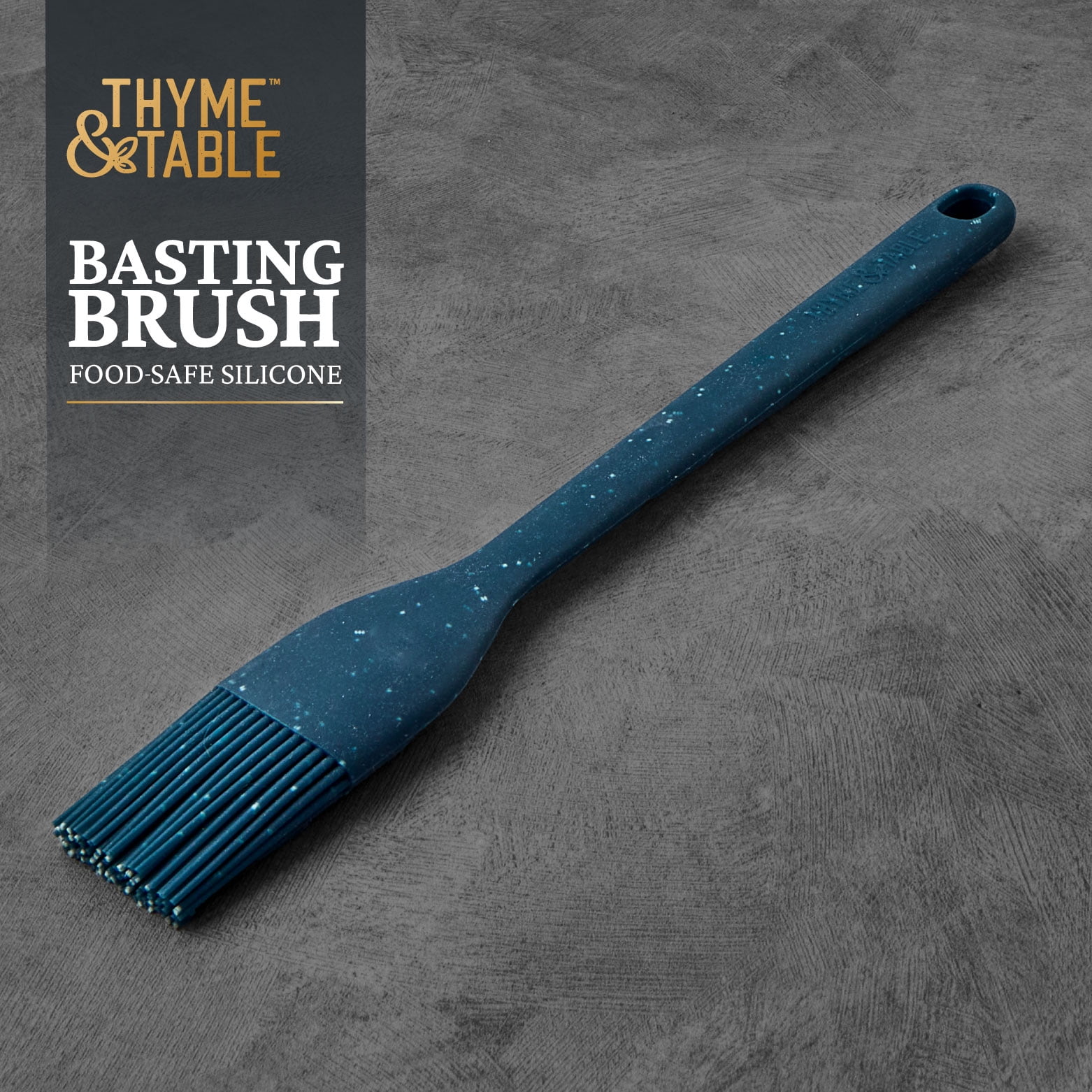 Thyme & Table Silicone 0.70 in Heat-Resistant Basting Brush