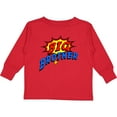 thumbnail image 3 of Inktastic Big Brother Superhero Boys Long Sleeve Toddler T-Shirt, 3 of 5