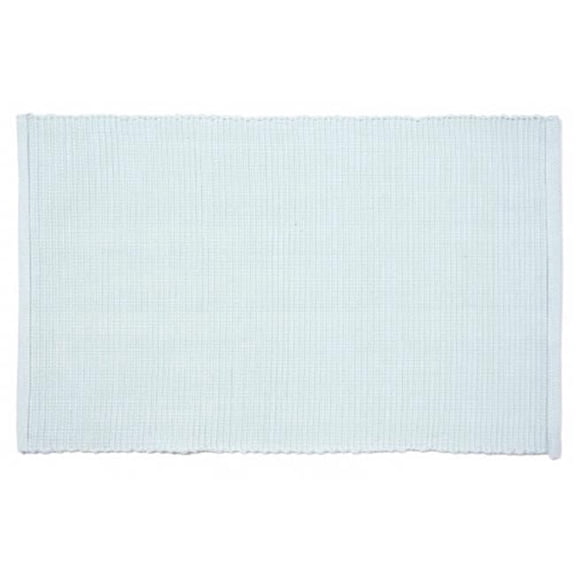 Mr. MJs Trading AG-01329S-4 19 in. Ribbed Placemats, Sea Foam & Mint Green - Set of 4