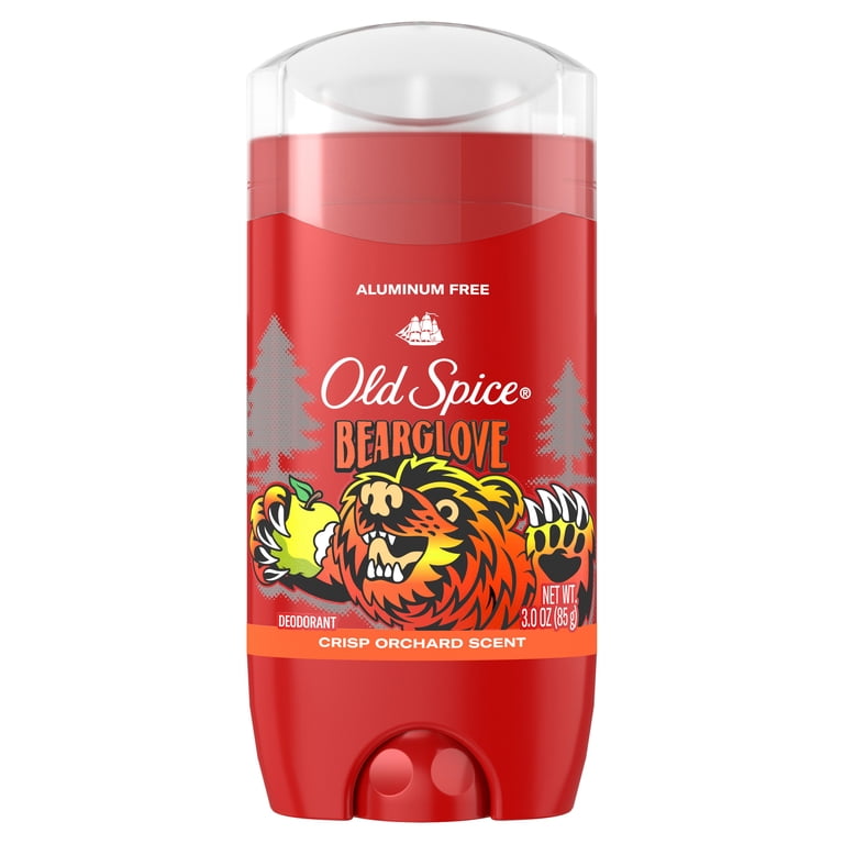 Old Spice, Men's Deodorant, 3.0 oz, Bearglove, Aluminum Free