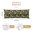 thumbnail image 3 of Lsque Balls Body Pillow Case Cover,Ultra-Soft Microfiber Bed Pillow Cases 20x54 inches,Elegant Bedding,Breathable Durable Pillow Cover with Envelope Closure, 3 of 8