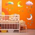 thumbnail image 3 of Ceiling Mobile Hanging Cloud Decorations Rainbow Mobile Cloud Ceiling Decor Durable Portable Felt Floating Cloud Room Decoration Pendant, 3 of 5