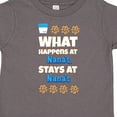 thumbnail image 4 of Inktastic What Happens at Nana's Boys or Girls Toddler T-Shirt, 4 of 5