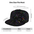 thumbnail image 6 of Easygdp Dinosaur Baseball Cap with Adjustable Flat Suitable for Head Circumference 22.4-23.6 in, 6 of 9