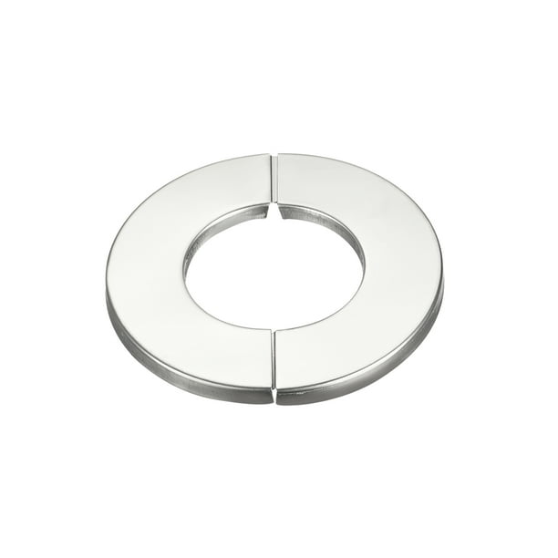 Uxcell Wall Split Flange, 201 Stainless Steel Round Escutcheon Plate