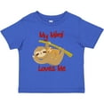 thumbnail image 3 of Inktastic My Mimi Loves Me Sloth Boys or Girls Toddler T-Shirt, 3 of 5
