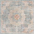 thumbnail image 5 of Rugs.com Newport Collection Rug – 10' 2 Square Blue Medium Rug Perfect For Living Rooms, Kitchens, Entryways, 5 of 6