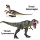 thumbnail image 3 of Set de juguetes con forma de dinosaurio Lavesom, 6 unidades, jumbo, realistas, para niños de 3 a 7 años Lavesom Lavesom, 3 of 5