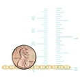 thumbnail image 5 of JewelStop 10k Solid Yellow Gold 3.2mm Mariner Link Chain Necklace, Lobster Claw- 24", 5 of 6
