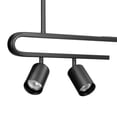 thumbnail image 7 of Globe Electric 91009597 Brooke 5 Light 32" Wide Semi-Flush Linear Ceiling Fixture - Black, 7 of 7