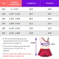 thumbnail image 6 of Girls Ocean Adventure Swimsuits Princess Two-Piece / One-Piece Swim Skirt, Size 8-9Y, 6 of 6