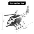 thumbnail image 4 of Car Fragrance Diffuser Ornament Solar Powered Helicopter Shape Rotation Blade Solid Aromatherapy Decoration, 4 of 8