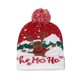 thumbnail image 3 of 2024 Nuevo gorro navideño con luz LED, gorro de punto cálido de invierno de Papá Noel y muñeco de nieve, regalo de Navidad para decoración de fiesta de Navidad de Año Nuevo, 3 of 5