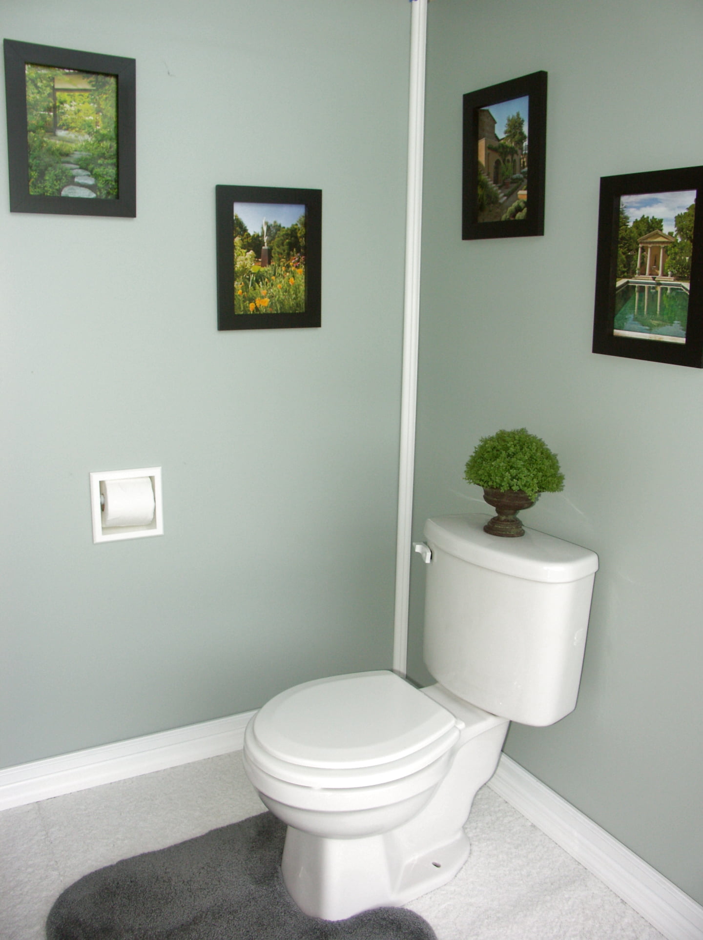 Rhea Recessed In Wall Plastic Toilet Paper Holder - 5.5" x 5.5"