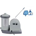 thumbnail image 1 of Intex Pompe de Filtration de Piscine 1500 GPH avec Minuterie & Kit d'Entretien de Piscine Intex, 1 of 12