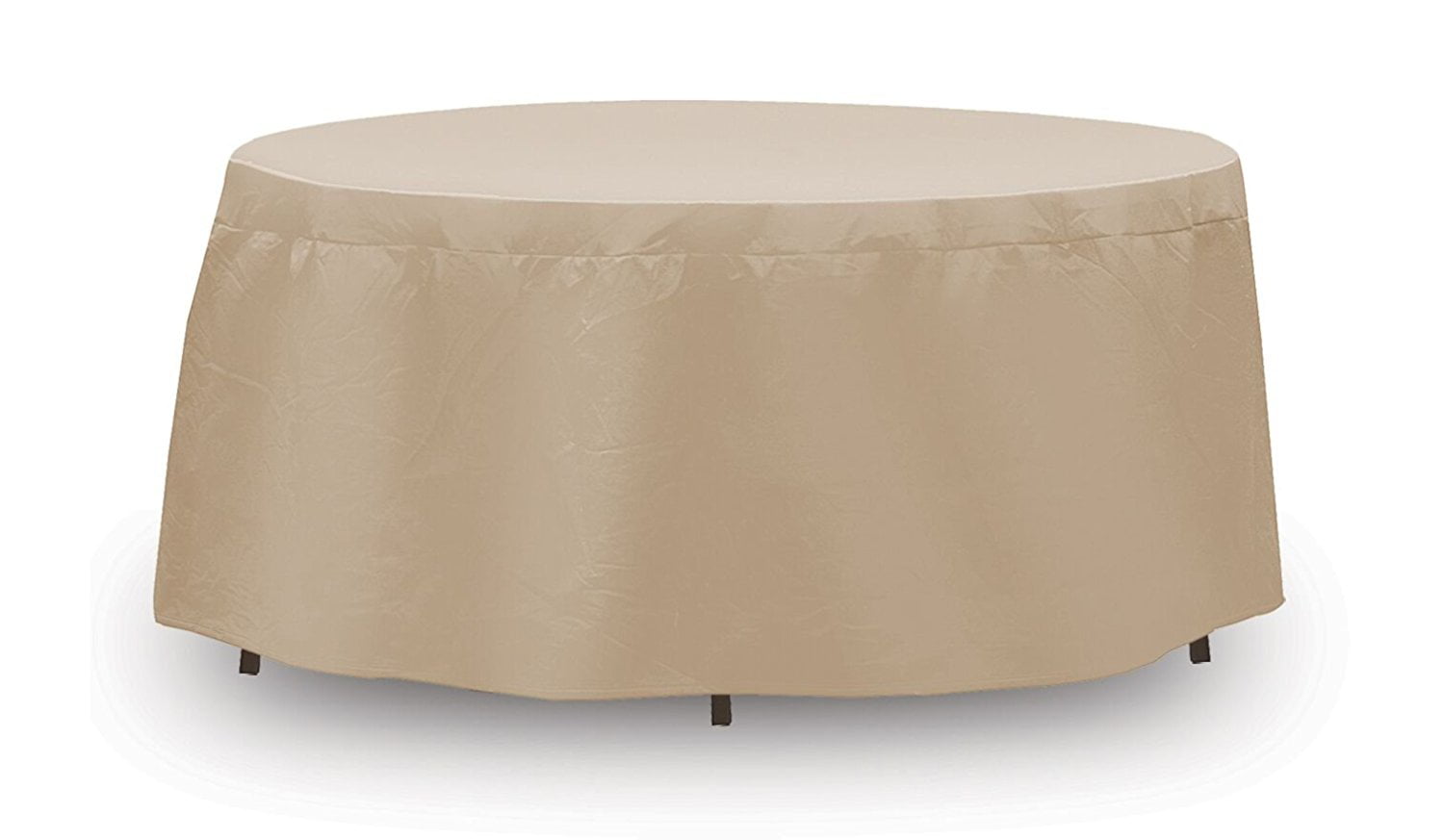 Duck Covers Soteria Waterproof 32 Inch Round Patio Ottoman/Side Table Cover 