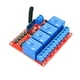 thumbnail image 4 of Interruptor de ,Tablero del módulo de ,Interruptor de de 4 canales,Control remoto inalámbrico,Controlador de 4 botones,Transmisor Receptor,Módulo 433M,12V 4 canales 3 piezas Sunnimix Interruptor de relé, 4 of 8