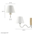 thumbnail image 4 of Sunlit Wall Sconce in Natural White, 4 of 10