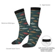 thumbnail image 4 of Logiee River Freshwater Fish Print Adult Socks for Men & Women,Calf Socks, Ankle Socks,Boots Socks,Breathable Casual Sock,Unisex Crew Socks, 4 of 6