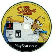 The Simpsons Game - Disc Only - Tested - PS2 Playstation 2