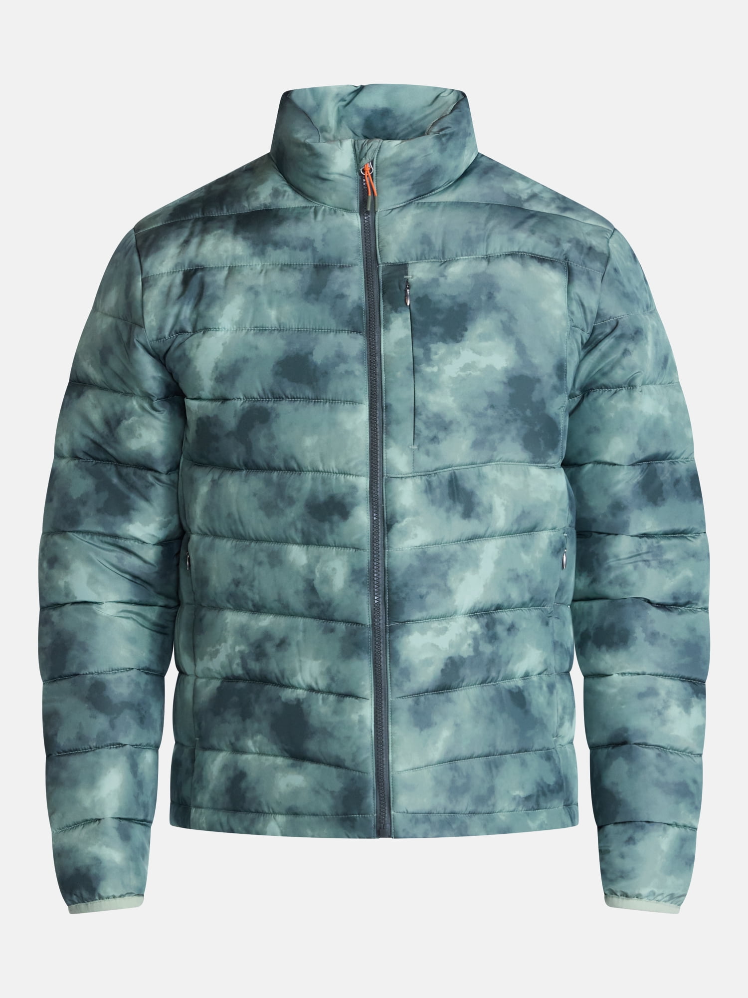 Ozark Trail Men's and Big Men's Puffer Jacket, Sizes S-4XB