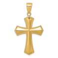 thumbnail image 1 of 14K Yellow Gold Passion Cross Pendant, 1 of 2