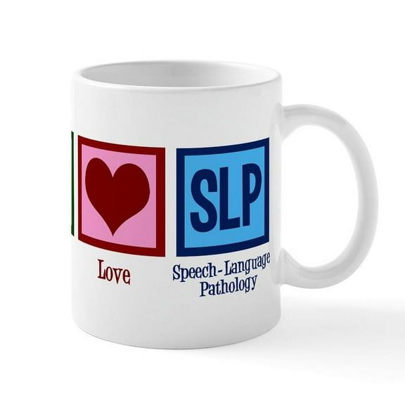 CafePress - Speech Language Pathology - 11 oz Ceramic Mug - Novelty Coffee Tea Cup