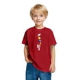 thumbnail image 3 of RXIRUCGD 2025 Vêtements d'Été pour Enfants T-shirt Imprimé Mode Mignon Col Rond Manches Courtes, 3 of 5