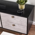 thumbnail image 2 of MDF media console with double doors and storage drawers for stylish movie night upgrade, 2 of 4