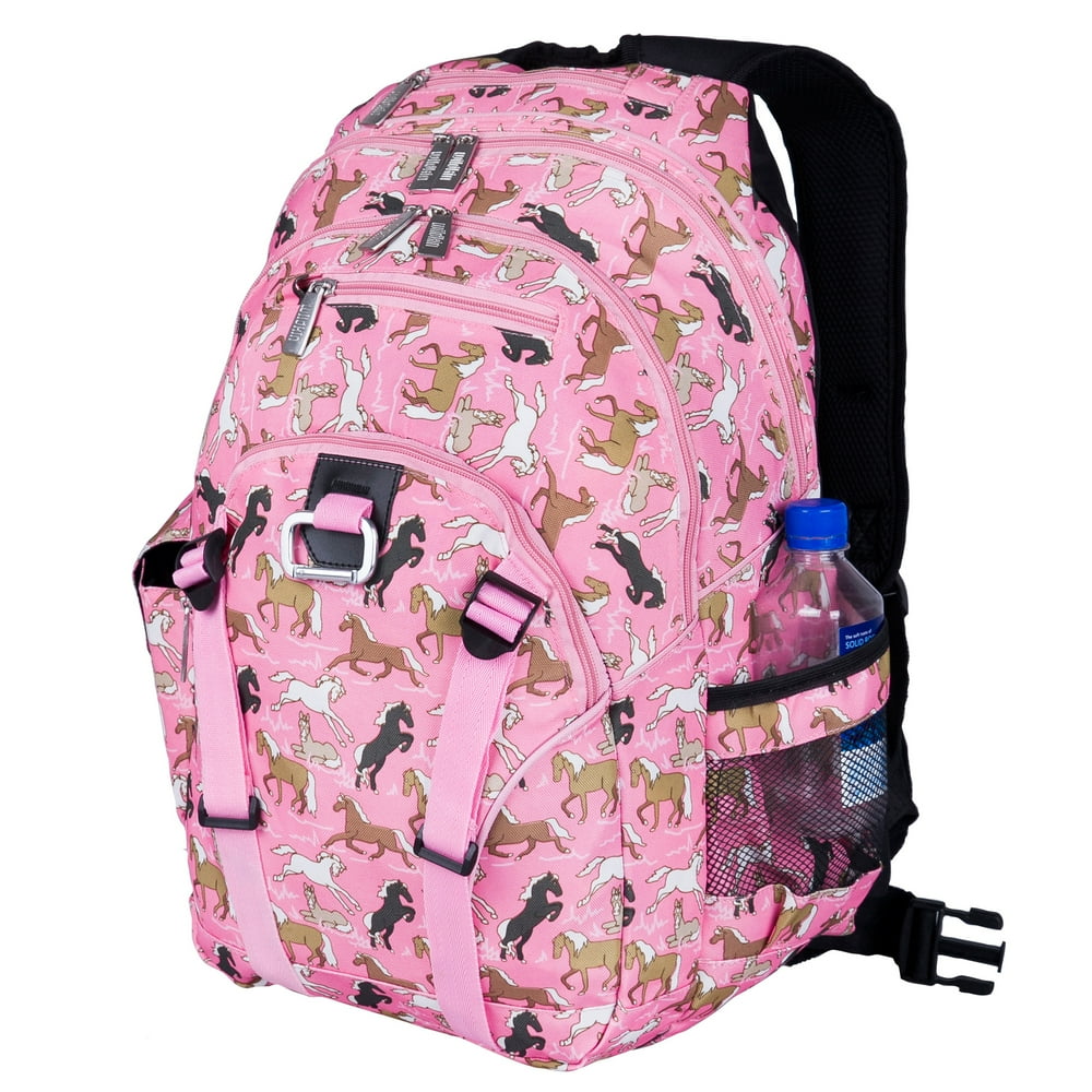 Wildkin - Horses in Pink Serious Backpack - Walmart.com - Walmart.com