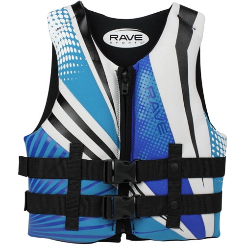 Rave Sport Youth Neo Life Vest, Blue by Generic