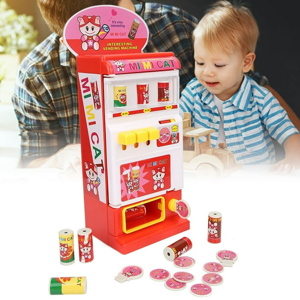 LAFGUR Kids Toys Simulation Automatic Cash Register Vending Machine