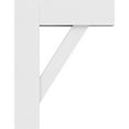 thumbnail image 3 of 3"W x 14"D x 18"H Standard Traditional Architectural Grade PVC Bracket with Block Ends, 3 of 11