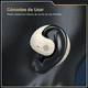 thumbnail image 5 of Auriculares Deportivos De Conducción Belug, Negro, 5 of 5