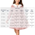 thumbnail image 3 of hotojiny Girl Long Sleeve Dress Lace Trim Collared Fall Clothes Knee Length Flowy A-Line Corduroy Dresses Children Clothes(Pink,2-3 Years), 3 of 9