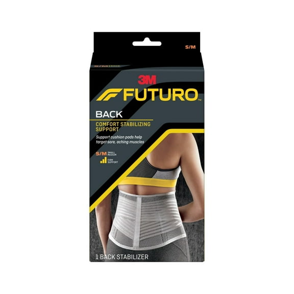 FUTURO Stabilizing Back Support S/M, Adjustable Comfort, Breathable