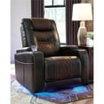 thumbnail image 3 of Signature Design by Ashley Composer Power Recliner in Brown, 3 of 14
