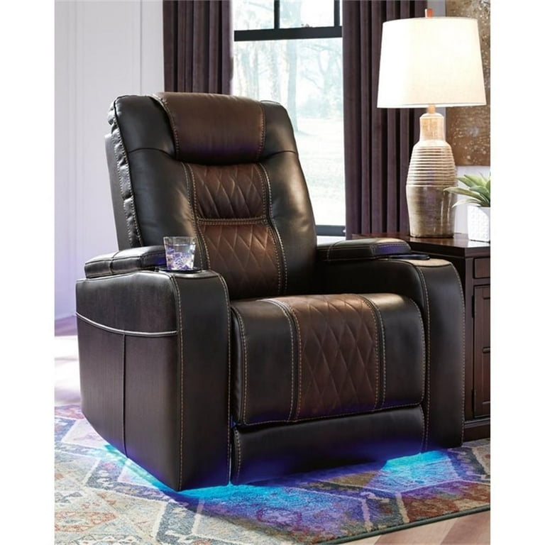 Signature Design by Ashley Composer Power Recliner, Brown Home