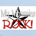 thumbnail image 2 of CafePress - My Mommies Rock! Infant Bodysuit - Baby Light Bodysuit, Size Newborn - 24 Months, 2 of 4