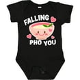 thumbnail image 3 of Inktastic Falling Pho You with Cute Pho Bowl Boys or Girls Baby Bodysuit, 3 of 5
