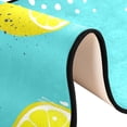 thumbnail image 4 of Kitchen Rugs and Mats Non-Skid Washable Runner Rugs Summer Slice Lemons and Leaves Long 72x24 inch for Floor Cushioned Hallway Entryway Indoor 2x6, 4 of 7