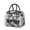 Silver-7, variant on Boho Chic Lunch Bag - Insulated Waterproof Lunch Tote, Splash-Proof & Stylish (Rustic Home Decor)