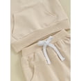 thumbnail image 4 of vera natura Baby Shorts Set, Short Sleeve Crew Neck Embroidery T-shirt with Shorts 2-piece Outfit, 4 of 10