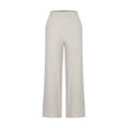 thumbnail image 5 of Posijego Women's Plus Size Wide Leg Pants Cotton Linen Baggy Lounge Pants Elastic Waist Casual Trousers, 5 of 5