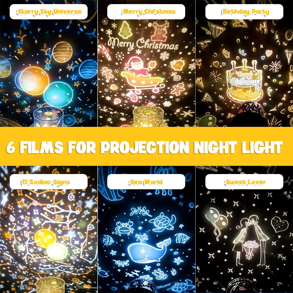 VONTER Star Night Light Projector for Baby&Kid,Duckling Projection Night Light Lullabies,Remote Control,360° Rotation,Timer-Idea Festival Gift for Birthday Children's & Valentine's Day