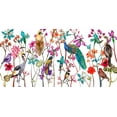 thumbnail image 2 of Wang, Melissa 32x18 White Modern Wood Framed Museum Art Print Titled - Tangled Garden V, 2 of 4
