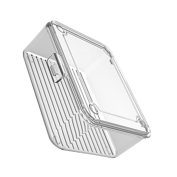 Practical Card Organizers Clear Case Convenients Clear Card Case Card Storage Box for Card Collector Card Trader