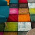 thumbnail image 2 of Paco Home Colorful Checkered Area Rug in Multicolor - 6'7" x 9'6" (6'x9'), 2 of 5