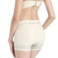 thumbnail image 4 of Defitshape Women's Hip Pads Butt Lifting Padded Shapewear Shorts Mid Thigh Shapewear Wedding Hip Dip Prom Padding Butt Enhancing Body Shaper Nude Small, 4 of 4